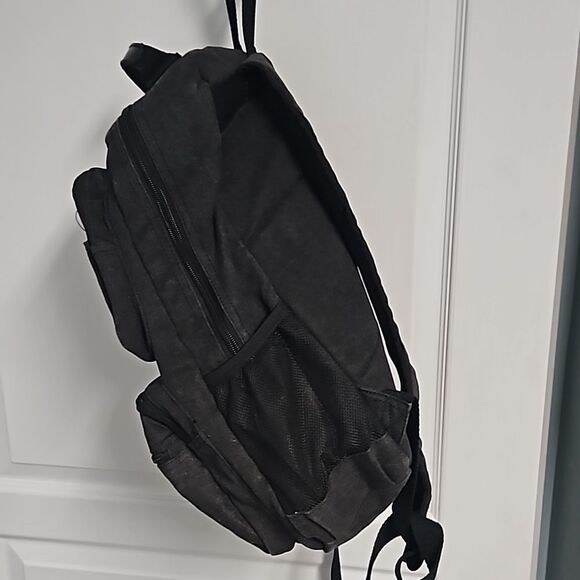 Bella Russo Charcoal Canvas Backpack - Multi Pocket USB Port Laptop main image 9